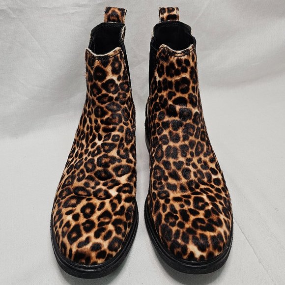 Clarks Clarkdale Arlo Padded Insole Chelsea Ankle Boots Shoes Leopard Womens 8.5 - Picture 3 of 10